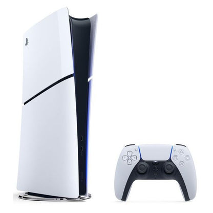 Консоль Sony PlayStation 5 Slim Digital Edition + Геймпад бездротовий DualSense White + гарантія б/в
